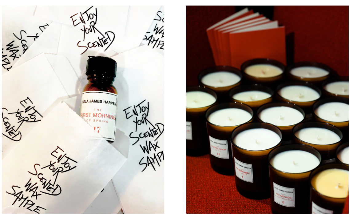 로라 제임스 하퍼 무료 샘플 캔들