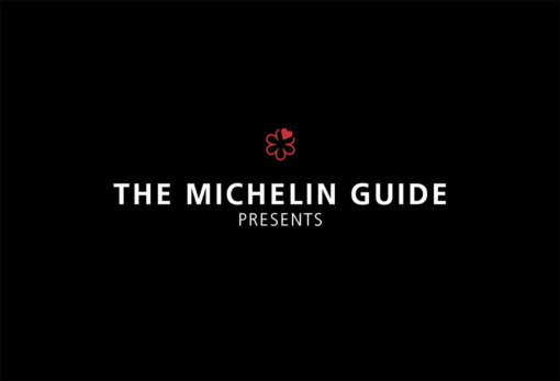 Lola James Harper와 Michelin Guide의 'Michelin Guide California' 첫 출시에 관한 홍보 그래픽 이미지.
